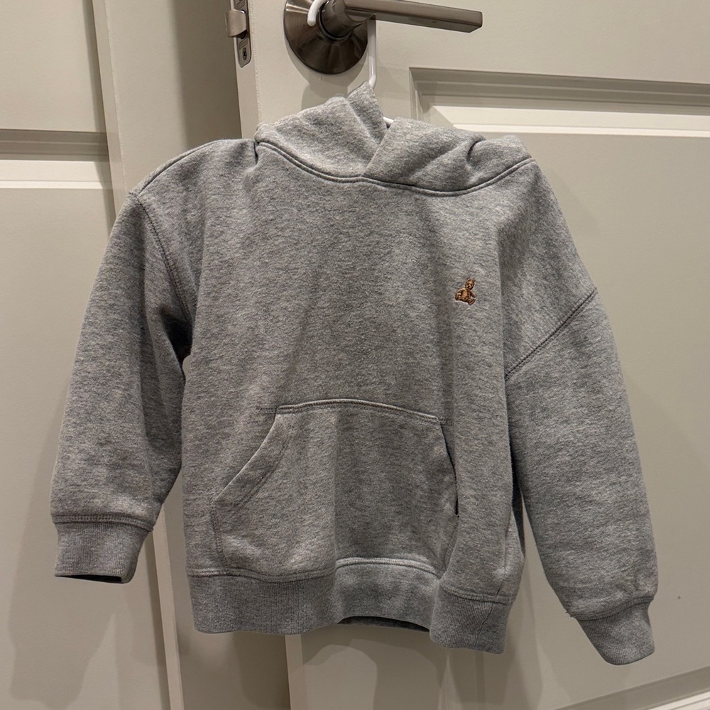 GAP Baby Gray Knit Hoodie